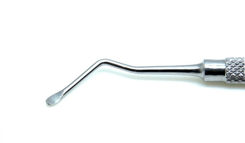 87 Double Ended Curettes Spoons Dental Implant Tools In 3.5mm Pro Grade Stainless Steel High Polish Precision Surgical Instruments For Implant Procedures And Everyday Use, angled spoon tip