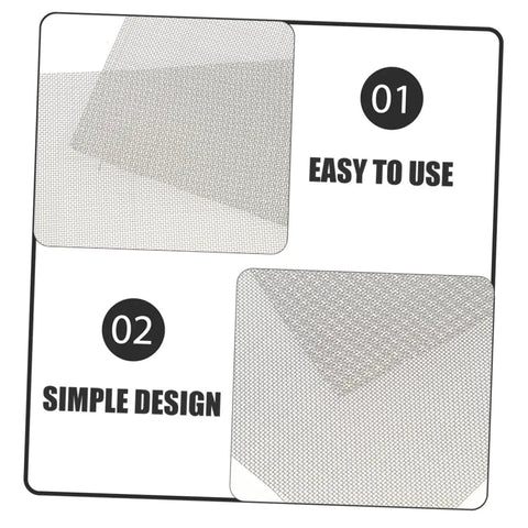 12 Piece Stainless Steel Wire Mesh Bumper Repair Screen For Fast Bumper Damage Fixes Pro Grade Car Restoration Tool