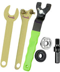 Drill To Grinder Adapter Kit With Flange Nut Set Converts Your Drill Into A Handy Mini Grinder Includes 10mm Arbor Mandrel Adaptor
