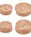 Two Size Wood Cork Plugs 10 Pack Large Tapered Wooden Stoppers For Wine Beer And Glass Bottles Ornaments Natural Soft Wood