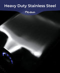 Two Pack Commercial Hand Dryer For Bathrooms Ultra Fast Drying In 9 To 11 Seconds High RPM Motor Stainless Steel Finish