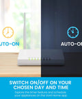Two Pack Smart Plugs With Voice Control For Alexa Google Assistant And IFTTT No Hub Needed Timers Auto-On Auto-Off