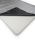 Custom Tailored Four Piece Tesla Model Y Sunroof Solar Shades In Slick Light Grey Featuring a retractable glide cover on a roof shade.