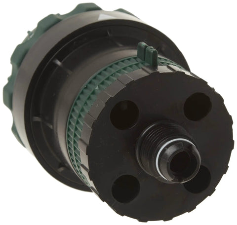 Close-up view of Six Pattern Gear Drive Sprinkler With H2O Six Technology for Even Lawn Coverage, showing connector end.