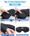 Premium Bluetooth 5.4 Module Crafted As A Slick Sleep Headphones Replacement Delivering Crisp Wireless Audio And No Sweat Setup for easy installation in sleep mask.