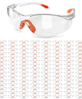 120 Pack Clear Safety Glasses For Men And Women Durable Working Eyewear And Goggles For Ultimate Eye Protection Comfortable All Day Use