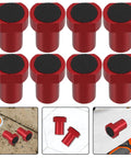 Eight Piece Aluminum Alloy Non Slip Limit Cards With Quick Release Design For Woodworking Tables And Workbenches Precise Positioning Clamps