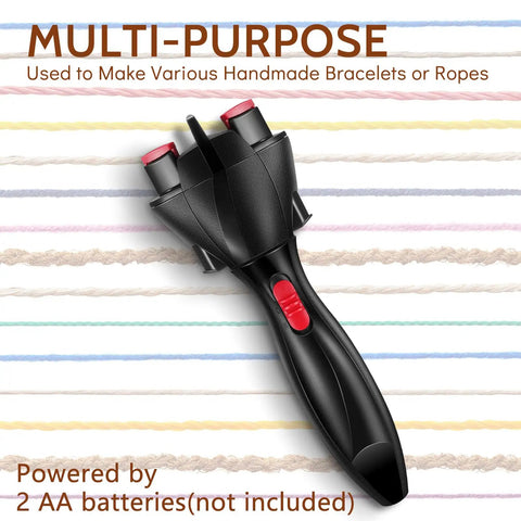 Automatic Hair Braider Machine For Easy DIY Braids And Twists Dope Battery Operated Dreadlock Braid Maker Hands Free