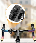 2 In 1 Bike Headlight And Horn Switch For 22.2mm Handlebars Waterproof 3 Pin Design ABS Housing Fits E Bikes Scooters And Electric Vehicles
