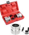 Universal Adjustable Fork Seal Driver Tool For 39mm To 50mm Front Forks Split Design Fork Seal Installer with red case