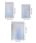 Glitter Bubble Mailers 30 Pack Tear Resistant Shipping Bags for Jewelry Makeup Gifts and Small Items Thick Protective Mailers