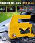 Oil Change Pump Extractor For 20V Max Batteries Cordless Transfer Pump 120W 300GPH on car engine