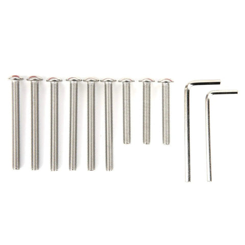 Bolts and Allen keys for Dual Z Axis Linear Rail Kit For 3D Printer Upgrade, Heavy Duty Steel Slide Guide System, Easy Install