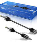 Front CV Axle Shaft For Toyota Corolla 1993 To 2002 1.8L Celica ST 1990 To 1993 Manual Geo Prizm 1993 To 1997 Chevy Prizm 1998 To 2002 Replacement Joint Drive Shaft displayed with packaging
