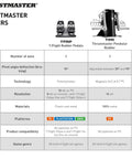 Comparison chart of TFlight and Thrustmaster Pedals for Precision Flight Sim Rudder Pedals for PS5, Xbox, and PC With Long Travel Axis