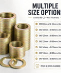10Pcs 65mm Bucket Pin Shim Kit With 130mm Outer Diameter Washers And 65mm Inner Diameter 2mm Thick Spacers For Bucket Ears Linkage Points And Attachment Areas Easy Install, stack of steel washers