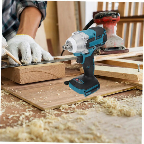 Top Shelf Cordless Impact Wrench With Brushless Motor For Serious Jobs. High Torque Electric Driver Offers Insane Power And Quick Disassembly For Pro Mechanics. Heavy Duty Rechargeable Battery Keeps You Going. Easy To Use And Built Tough For Any Garage
