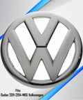 Volkswagen Front Grille Emblem for Jetta Sedan 2011 2014 MK6 Chrome OEM VW Badge Replacement close-up