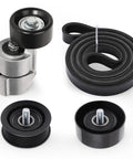 Beefed Up Serpentine Belt Tensioner Kit With Idler Pulley For Hyundai Sonata Tucson Santa Fe Sport And Kia Optima Sorento Sportage 2011 To 2015 2.0L 2.4L Engines Includes Hardware For Easy Install