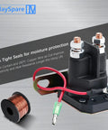 Starter Solenoid Relay Switch 12V 3 Terminals Intermittent Duty Replacement For Sportsman ATV UTV 250 300 335 400 500 600 700 Fits Sportsman Models And Replacement Numbers 4010930 4011335 3085521 3087196, black relay with copper coil