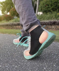 Walking with Arch Support Socks With Gel Pads For Plantar Fasciitis Relief Ankle Arch Sleeve Compression Brace For Flat Feet