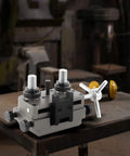 Heavy Duty Iron Sight Pusher Tool For Slick Micro Tweaks On Dovetail Slots With Secure Side Clamps And Smooth Steel Drive Screw.