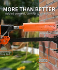 Diamond Core Drilling Machine With Bit For Wet Concrete Heavy Duty 8 Inch Core Drill Rig With Stand Wheel 750 RPM One And One Quarter Inch Thread Lifting Handle Drilling Diameter For Concrete Brick Stone drilling into brick wall.