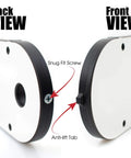 Phenolic Zero Clearance Insert For Table Saws For Pros, Compatible With Delta Uni-Saw Contractor And Grizzly Models, snug fit screw
