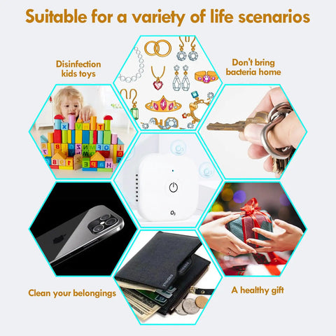 Do It All Portable Household Large Cleaning Bag With Multifunctional Waterless Cleaner Machine shown with diverse cleaning uses