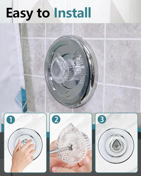 Replacement Single Handle Knob Kit For Posi Temp Shower And Tub Faucet Fits 100710 Style installation steps