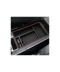 Center Console Organizer For Lexus NX 2022 2023 2024 2025 NX 250 NX 350 NX 350h NX 450h Plus With Anti Slip Mat in armrest view