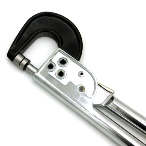 Top Tier Four Piece Spring Back Dimple Die Set With 100 Degree Countersink Straight Up Ready For Sheet Metal Fabrication And Setting Flush Rivets With Any Squeezer