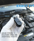 Mechanic holding Plug And Play Automatic Transmission Shift Cable Connector Base Direct 1 To 1 Replacement For OE 09G321397A