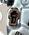 Close-up of connector on High Output One Wire Alternator Replacement For Chevy GM SBC BBC Race Ready Applications Fits Denso 1 Wire