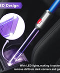 LED Light Pipe Crevice Tool Replacement For Dyson V7 V8 V10 V11 Vacuum Cleaners in car interior gap