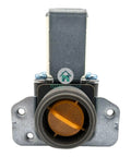 Front view of Genuine OEM Washer Inlet Valve Assembly for Select Front Load Washers Replacement Part Compatible With F1201FD