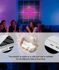 Group enjoying a room lit by Falling Man Neon Sign With Purple LED Glow For Wall Decor Bedroom Game Room Man Cave Bar And Party Vibe Whimsical Drop Into Hole Neon Light Gift For Boys, USB connected.