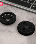 76T 48P Spur Gear Set four pieces with six body clips for 1/10 Slash 2WD VXL Rustler Stampede Bandit XL-5 series RC cars