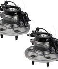 Two Front Wheel Hub And Bearing Assembly Set For 2004 2008 Chevy Colorado And GMC Canyon 2WD With Z71 Off Road Package