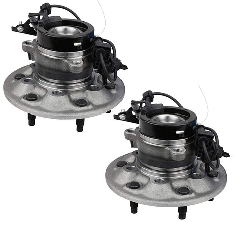 Two Front Wheel Hub And Bearing Assembly Set For 2004 2008 Chevy Colorado And GMC Canyon 2WD With Z71 Off Road Package
