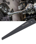 Pro Grade Drift Key For Taper Drill Chucks And Center Key, DIN317 Zero Taper Shank, metalworking tool with black finish