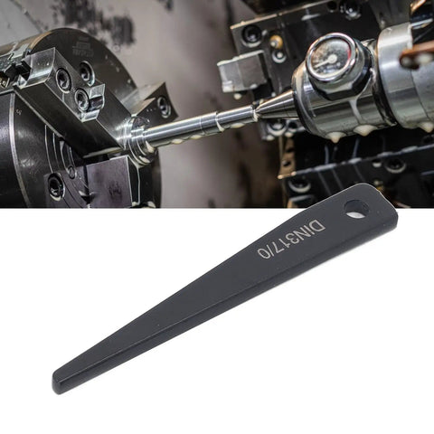 Pro Grade Drift Key For Taper Drill Chucks And Center Key, DIN317 Zero Taper Shank, metalworking tool with black finish