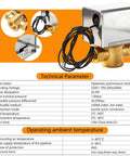 Automatic Drain Electric Ball Valve For 240V Steam Generator System Brass Replacement Part 5GA ADD 240 product info