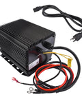 Jobsite Ready Hb600 24V 25A Scissor Lift Battery Charger Replacement For Genie Skyjack Jlg Lifts with wiring and power cord.