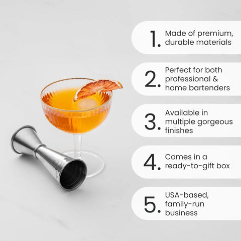 Japanese Style Jigger With Ten Measurement Markings Stainless Steel Bar Tool For Precise Mess Free Pours Sleek Modern Design For Home Mixology And Pro Level Bartending, stainless steel