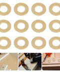 Kick Your Projects Into High Gear With These 50 Big Brass M5x10mm Flat Seal Washers For Heavy Duty Electrical Connections And Hardware Fastening Needs Ensuring Lock Tight Stability To Rock Any Project Easily, brass flat washers laid out with use examples