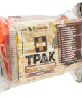Mini T PAK Trail First Aid Kit for Backpacking and Camping with CAT Tourniquet, gauze, and emergency items in clear bag