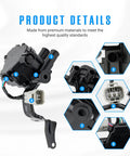 Shop Grade Heater Control Water Valve And Coolant Flow Regulator Assembly For Toyota Prius Hybrid 1.5L 2004 Through 2009, detailed view.
