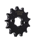 Front view of Drive Sprocket Chain Combo For Yamaha TTR125LE Front 13T Rear 54T 428 Pitch 122 Links With Master Clip