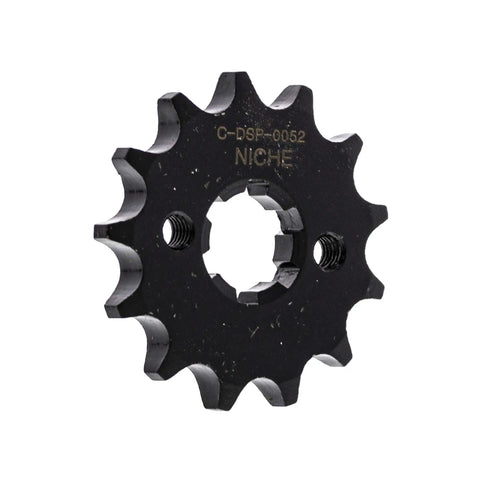 Front view of Drive Sprocket Chain Combo For Yamaha TTR125LE Front 13T Rear 54T 428 Pitch 122 Links With Master Clip